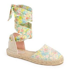 NIB LOVESHACKFANCY x MANEBI VALENCIANA ESPADRILLE FLATS